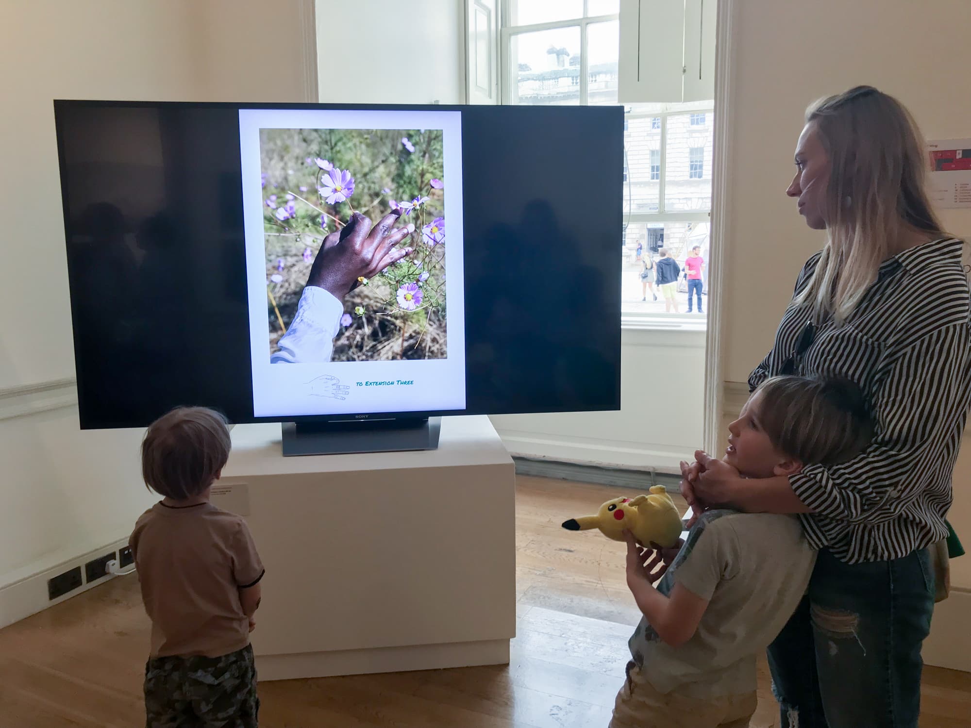 Exhibition of "How to get home" at Somerset House, London, for the Sony World Photo Award 2018, Category Creative.