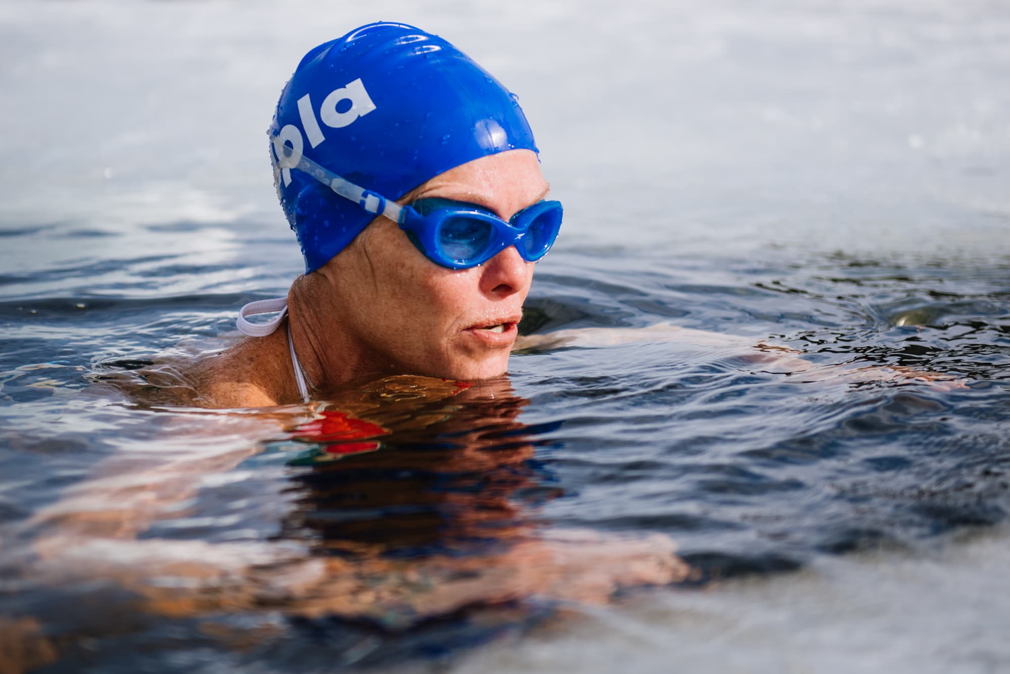 Story on South African freediver Amber Fillary trying to break the Guinness world record on March 21st, 2019, for diving 60 m under solid ice in nothing but a bikini.